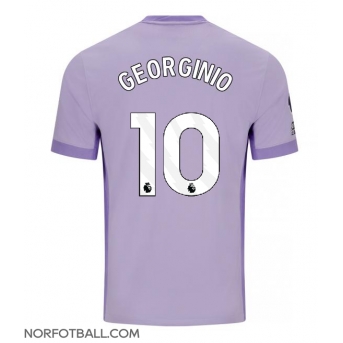 Billige Fotballdrakt Brighton Georginio Rutter #10 Replika Bortedrakt 2025-26 Kortermet